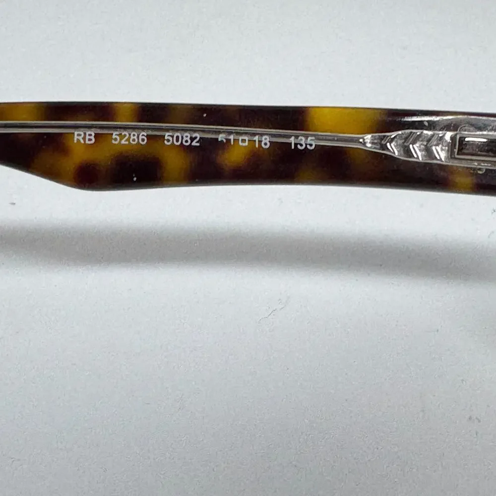Ray Ban Designer Glasses RB5286-5082-51mm Dark‎ Tortoise H16993